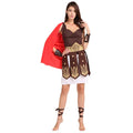 Adult Men Greek Roman Warrior Gladiator Costume Knight Julius Caesar Costumes Halloween Carnival Mardi Gras Fancy Dress Umorden