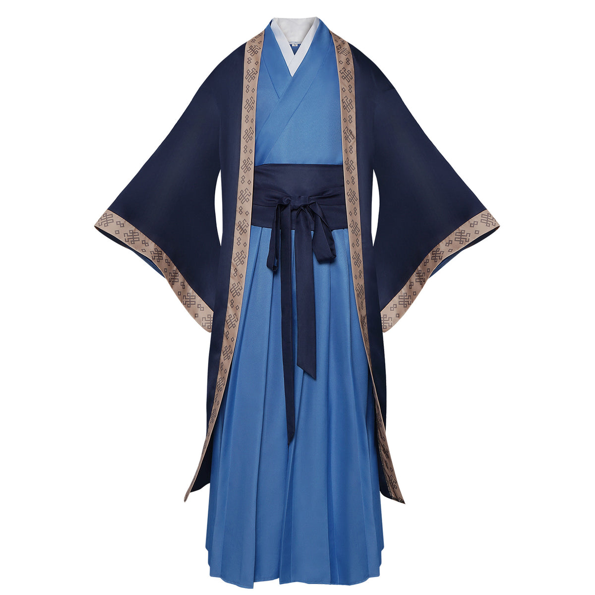 Jinshi Cosplay Costume Anime Apothecary Diarie Men Kimono Robe Suit with Headwear Kusuriya No Hitorigoto Outfits for Comic Con