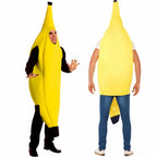 Carnival Costume For Men Funny Sexy Banana Cosplay Adult Fancy Dress Novelty Halloween Christmas Party Decorations Clothing