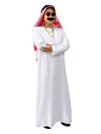 Middle East Arabic Robe Costume Suit Men Women Dubai Tycoon UAE Cosplay Costume Stage Performance Halloween Carnival Party 2025