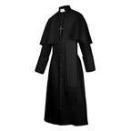Medieval Priest And Priestess Cosplay Attire Four Color Medieval Retro Robe Cosplay Costume For Halloween Carnival Masquerade