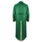Halloween Costume Men Tuxedo Medieval Vintage Costume Male Mid-Length Punk Vintage Gilt Tuxedo Stage Performance Clothing