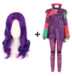 Costume de Cosplay du film Descendants Mal, uniforme, manteau, gilet, pantalon, gants, tenues pour femmes adultes, Costume de je