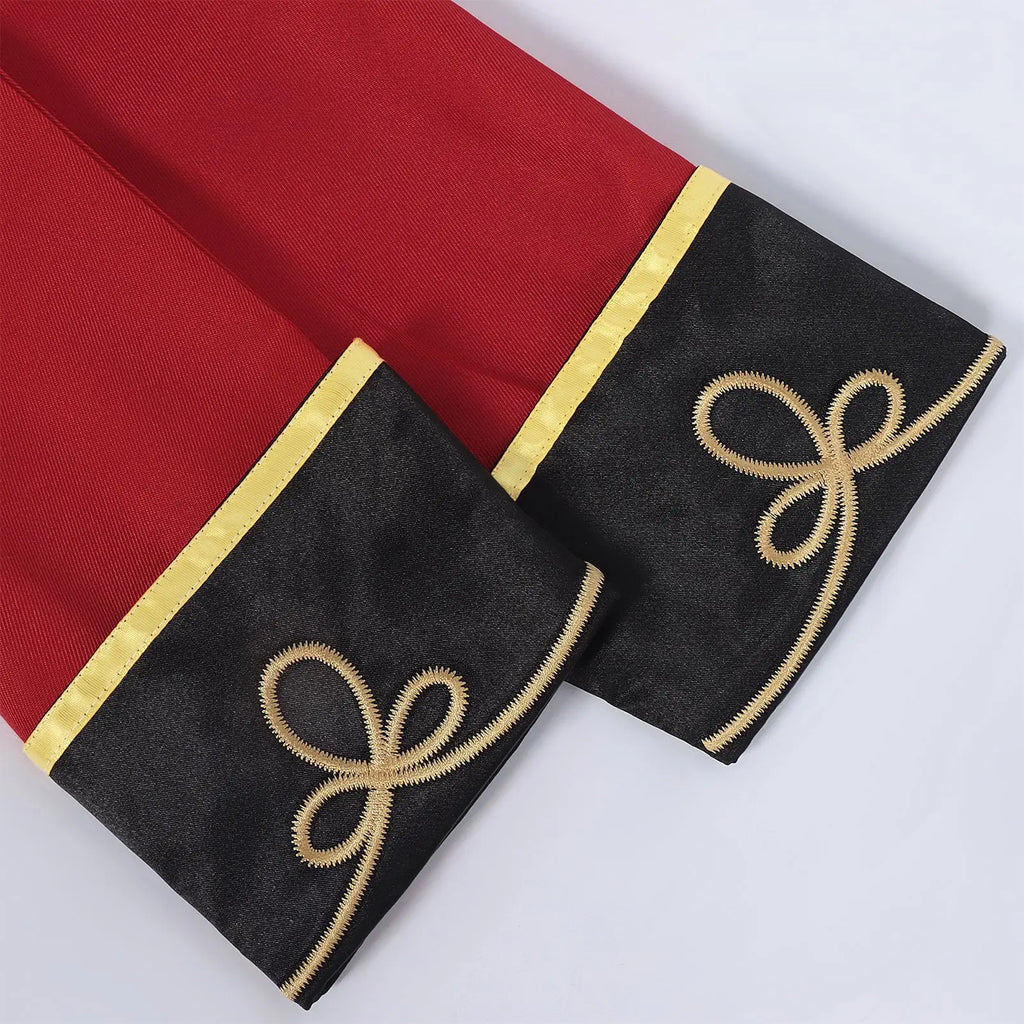 Medieval Clothing for Men Retro Stand Up Collar Circus Gentleman's Tuxedo Performance Costumes Punk Style Carnival Party Costume