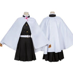 Tsuyuri Kanao Cosplay Kostuum Volwassen Kind Anime Uniform Vrouwen Kimono Haori Pruik Halloween Kleding
