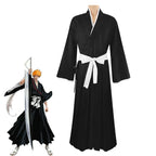 Full Outfit Costumes Anime Cosplay Bleach Rukia Kurosaki Ichigo Die Pa Soul Society Shinigami Kimono Thousand-Year Blood War