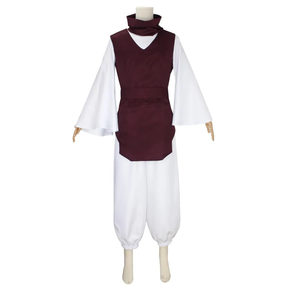 Choso Costume Cosplay Anime Character Halloween Outfit Kimono Vest Belt Pants Set Comic Con Party Role Play