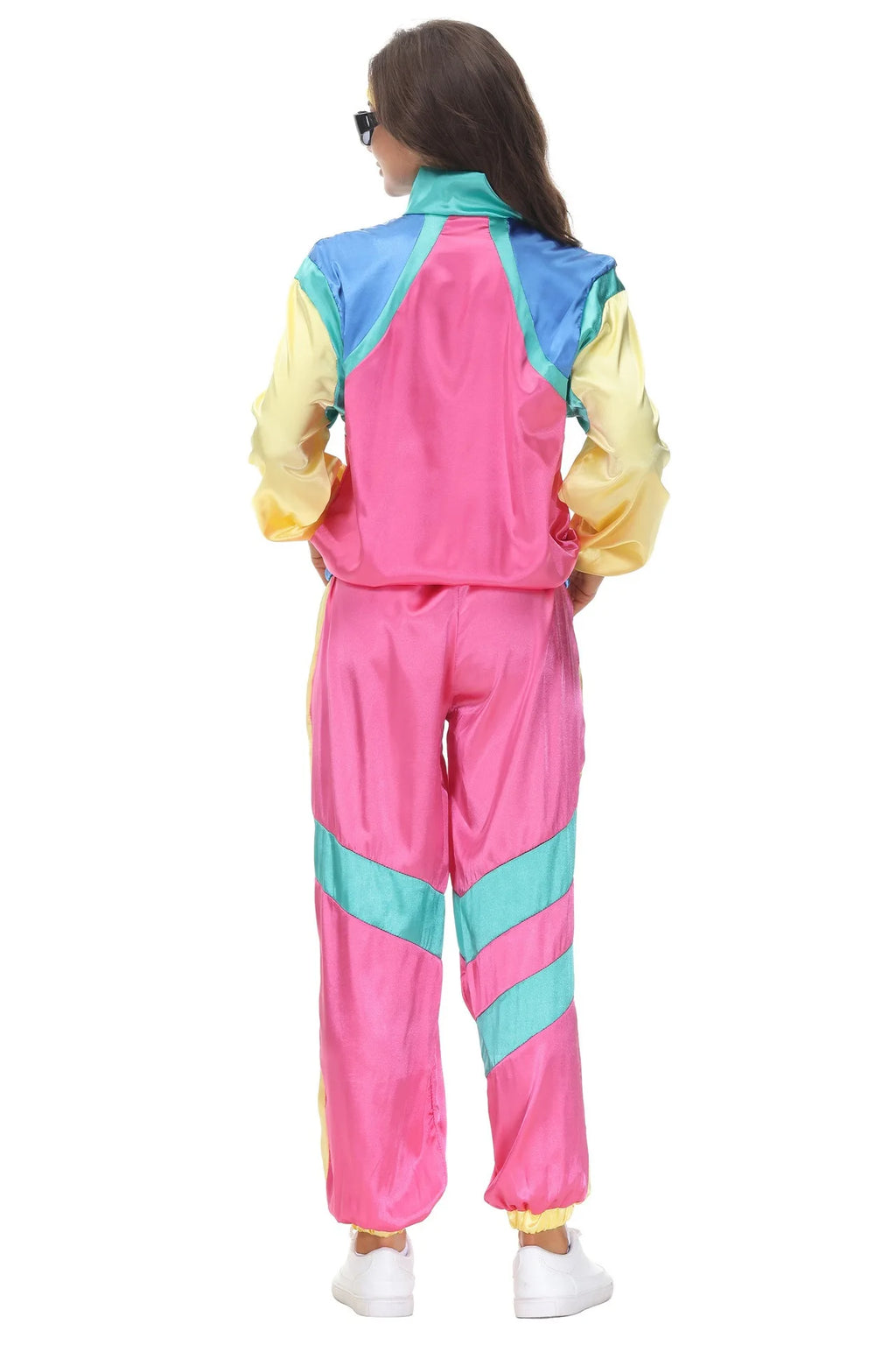 Cosplay  Halloween Costumes 70s Retro Disco Couple Sportswear Cos Party Stage Performance Costumes
