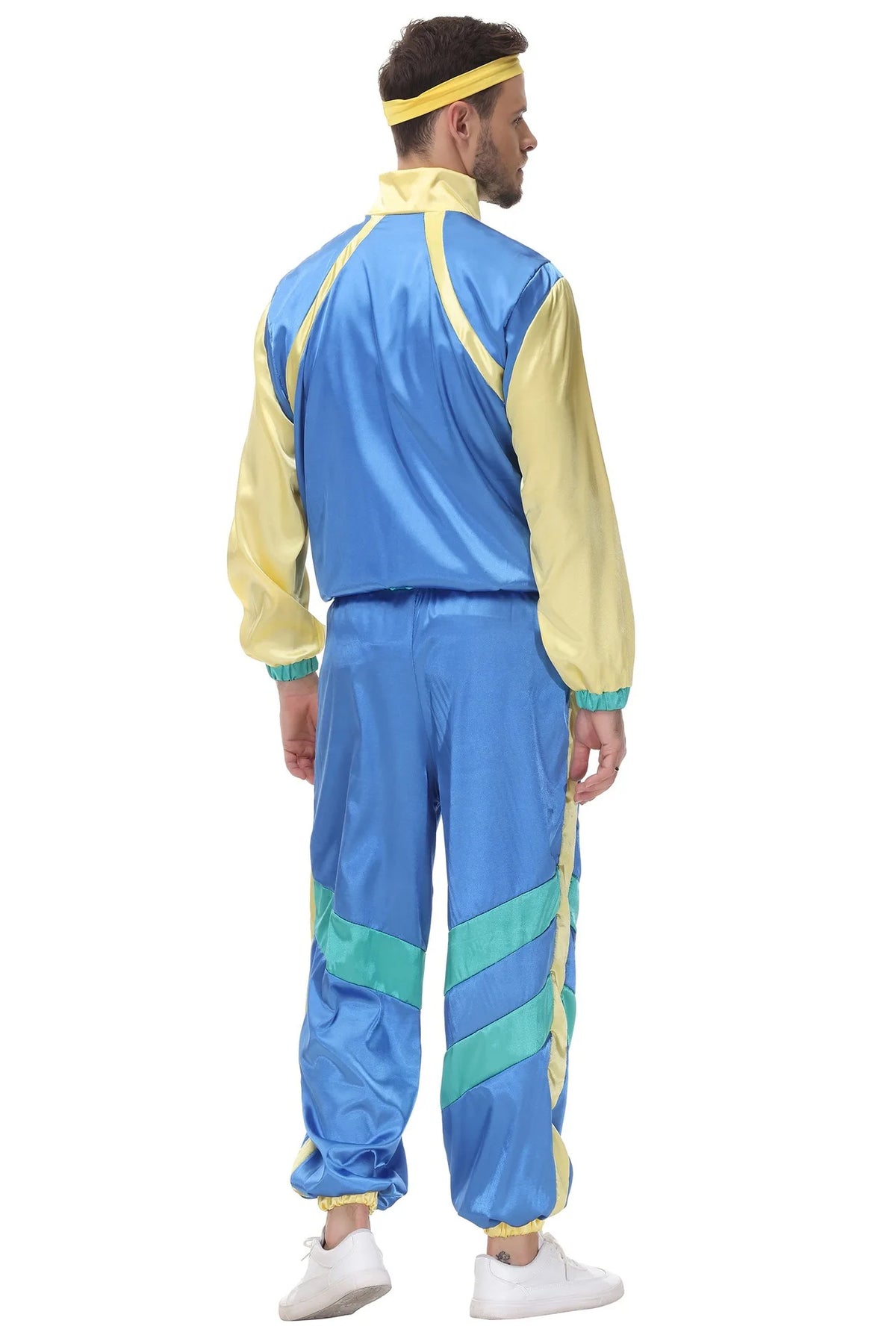 Cosplay  Halloween Costumes 70s Retro Disco Couple Sportswear Cos Party Stage Performance Costumes