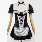 Cute French Maid Costume Cosplay Lolita Costume Cosplay Halloween Party Fancy Dress Up