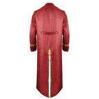 Halloween Costume Men Tuxedo Medieval Vintage Costume Male Mid-Length Punk Vintage Gilt Tuxedo Stage Performance Clothing