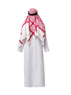 Middle East Arabic Robe Costume Suit Men Women Dubai Tycoon UAE Cosplay Costume Stage Performance Halloween Carnival Party 2025