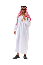 Middle East Arabic Robe Costume Suit Men Women Dubai Tycoon UAE Cosplay Costume Stage Performance Halloween Carnival Party 2025