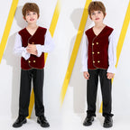 Medieval Russian National Costume Cultural Festival Drama Art Drama Stage Performance Suit Hoilday Party Cosplay Outfit