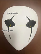 Anime Game Circus Cosplay Costume Little P Mask PVC Plastic Mask Hand-painted Custom Waterproof Fade-resistant Visible 3D