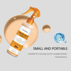 Kojic Acid Turmeric Spray and Serum Keratin Care Exfoliating Peeling Solution Nourishing Hydrating Skin Care Firmness