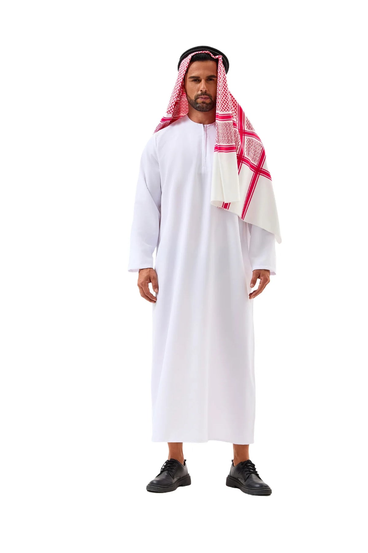 Middle East Arabic Robe Costume Suit Men Women Dubai Tycoon UAE Cosplay Costume Stage Performance Halloween Carnival Party 2025