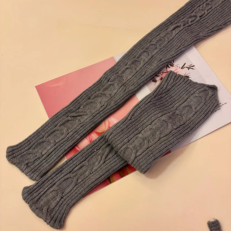 Cosplay Costume Anime Girl Turtleneck Knit Halter Dress Uniform Bodysuit Outfit Sweater Cat Backless Gray Black White Garter