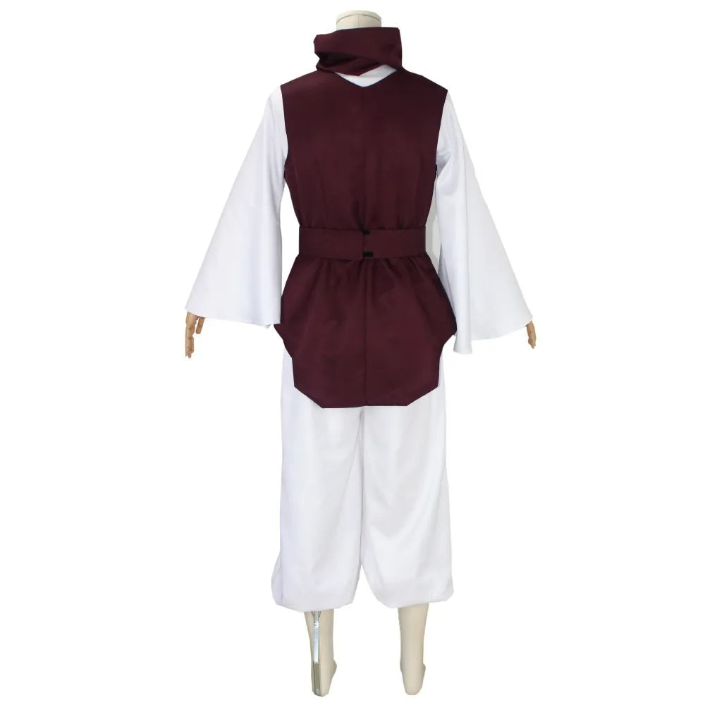 Choso Costume Cosplay Anime Character Halloween Outfit Kimono Vest Belt Pants Set Comic Con Party Role Play