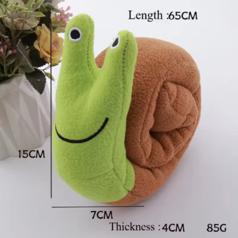 Snail Shaped Pet Toys for Dogs And Cats Odor Hiding Training Puzzles Fun Sniffing Mats - Interactive Play for Cats And Dogs