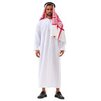 Middle East Arabic Robe Costume Suit Men Women Dubai Tycoon UAE Cosplay Costume Stage Performance Halloween Carnival Party 2025