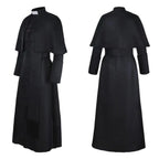 Medieval Priest And Priestess Cosplay Attire Four Color Medieval Retro Robe Cosplay Costume For Halloween Carnival Masquerade
