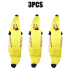 Carnival Costume For Men Funny Sexy Banana Cosplay Adult Fancy Dress Novelty Halloween Christmas Party Decorations Clothing