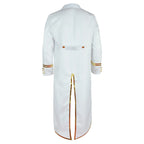 Halloween Costume Men Tuxedo Medieval Vintage Costume Male Mid-Length Punk Vintage Gilt Tuxedo Stage Performance Clothing