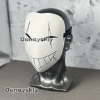 Anime Game Circus Cosplay Costume Little P Mask PVC Plastic Mask Hand-painted Custom Waterproof Fade-resistant Visible 3D