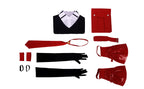 Halloween Costume Anime Akame Ga Kill Kurome Cosplay Outfit Belt Tie Gloves JK Uniform Party Gathering Role Play Full Clothe Set