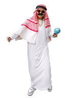 Middle East Arabic Robe Costume Suit Men Women Dubai Tycoon UAE Cosplay Costume Stage Performance Halloween Carnival Party 2025