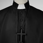 Medieval Priest And Priestess Cosplay Attire Four Color Medieval Retro Robe Cosplay Costume For Halloween Carnival Masquerade