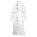 Medieval Priest And Priestess Cosplay Attire Four Color Medieval Retro Robe Cosplay Costume For Halloween Carnival Masquerade