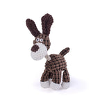 New popular cute animal shaped pet plush toys interactive toys for pets to relieve boredom and grind teeth