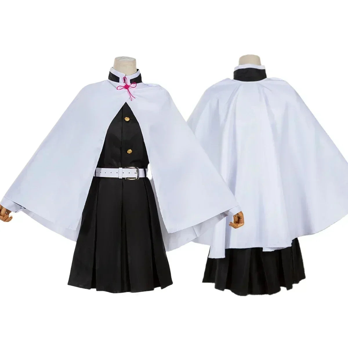 Tsuyuri Kanao Cosplay Kostuum Volwassen Kind Anime Uniform Vrouwen Kimono Haori Pruik Halloween Kleding