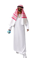 Middle East Arabic Robe Costume Suit Men Women Dubai Tycoon UAE Cosplay Costume Stage Performance Halloween Carnival Party 2025
