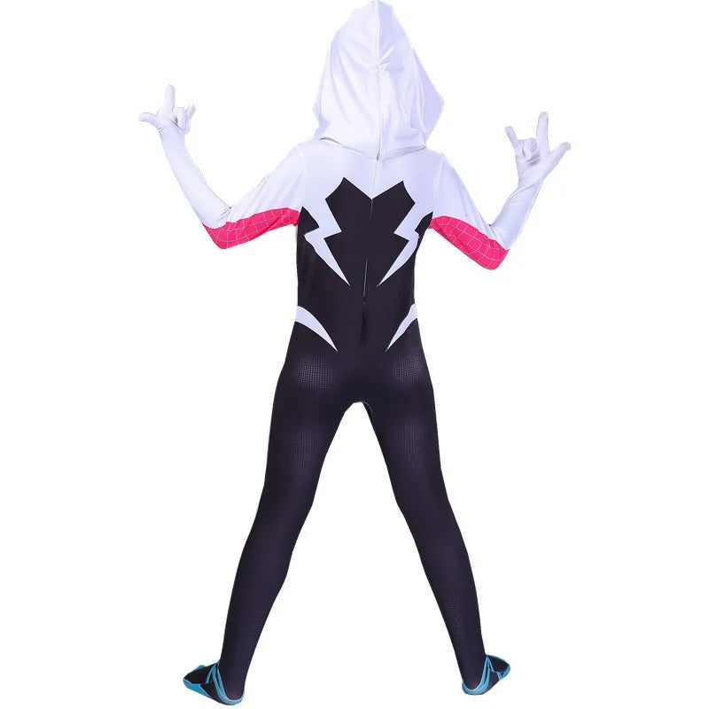 Halloween role-playingcostumescosplay tight-fitting suits children's and adult hero costumesHalloween stage performance costumes