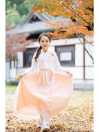 Korean Traditional Costume New Ethnic Costume Korean Hanbok for Girls Princess Dress Female Hanbok