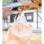 Korean Traditional Costume New Ethnic Costume Korean Hanbok for Girls Princess Dress Female Hanbok