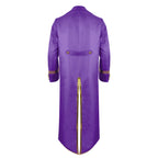 Halloween Costume Men Tuxedo Medieval Vintage Costume Male Mid-Length Punk Vintage Gilt Tuxedo Stage Performance Clothing