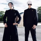 Geto Suguru Cosplay Anime Kostuum Zwarte Uniform Pruik Pak Halloween Mannen Kostuums Kleding