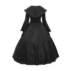 Halloween Costumes Court Dress Fashion Vintage Long Sleeve Floor Length Renaissance Gothic Cosplay Medieval Dress Carnival Party