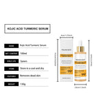 Kojic Acid Turmeric Spray and Serum Keratin Care Exfoliating Peeling Solution Nourishing Hydrating Skin Care Firmness