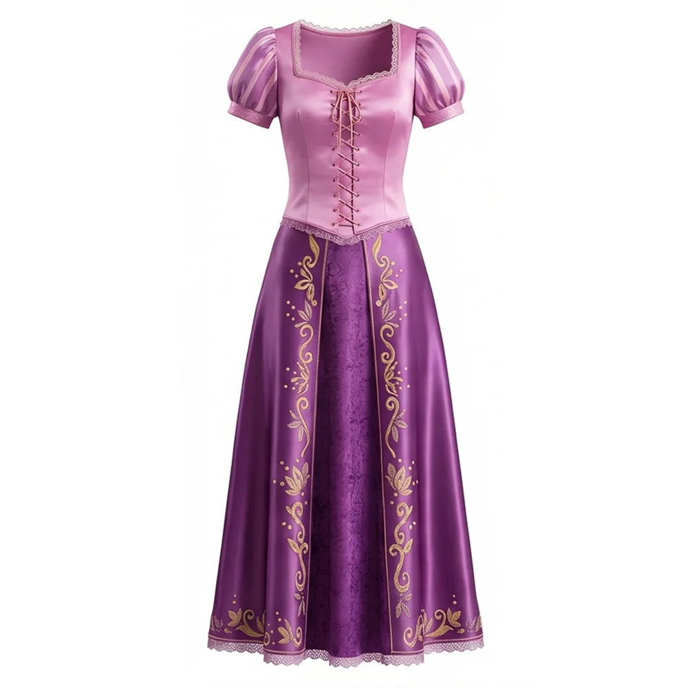 Princess Cosplay Costumes Dresses Medieval and Vintage Regency-Era Gowns Birthday Party and Carnival Dresses Halloween Costumes