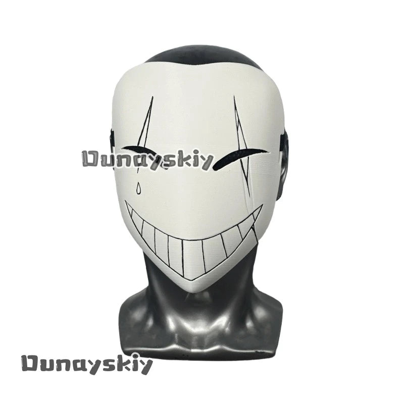 Anime Game Circus Cosplay Costume Little P Mask PVC Plastic Mask Hand-painted Custom Waterproof Fade-resistant Visible 3D