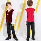 Medieval Russian National Costume Cultural Festival Drama Art Drama Stage Performance Suit Hoilday Party Cosplay Outfit