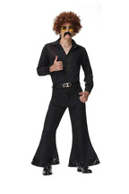 70's Disco Couple Costume Halloween Cosplay Costumes Vintage 80's Hippies Costume Men Women Music Festival Party Outfits