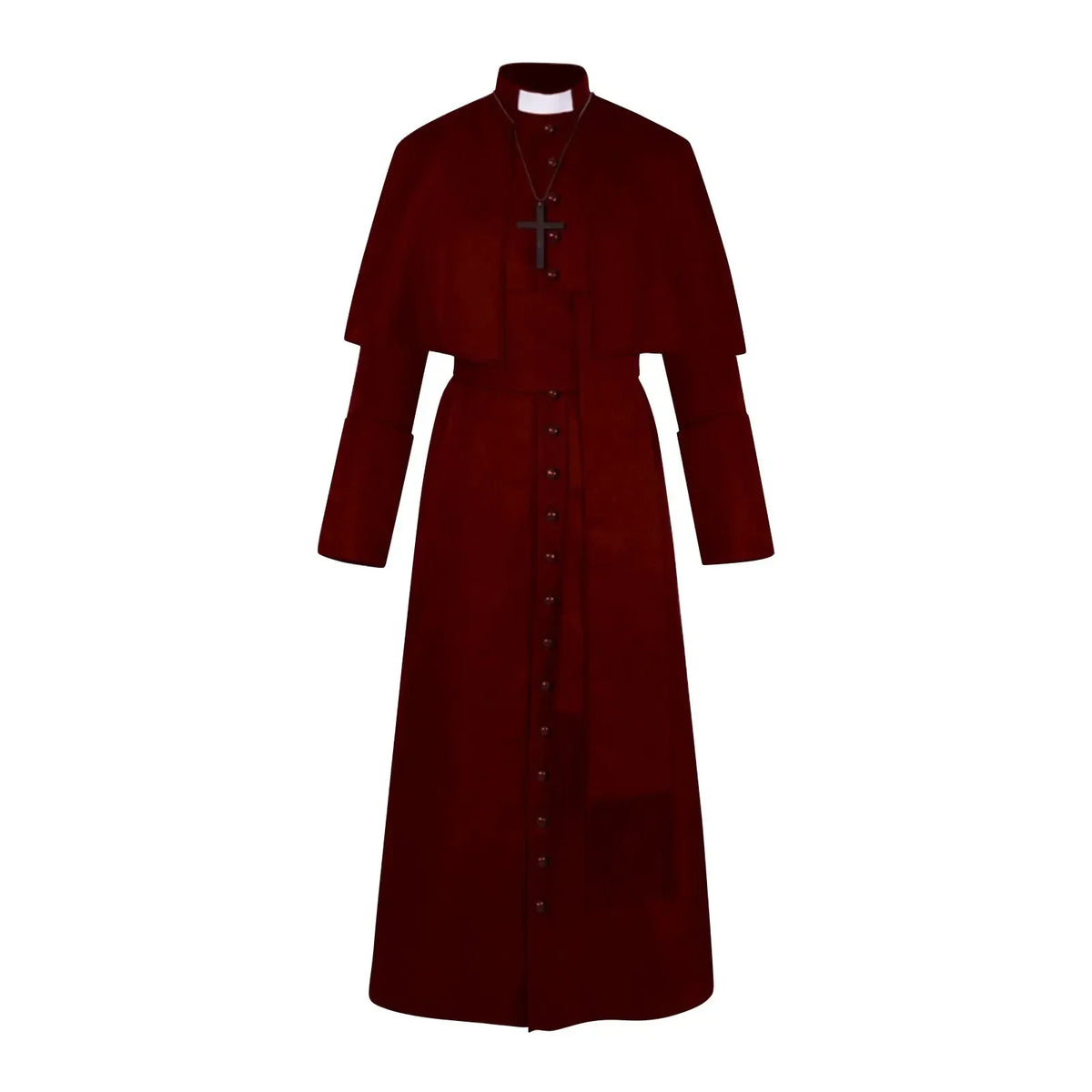 Medieval Priest And Priestess Cosplay Attire Four Color Medieval Retro Robe Cosplay Costume For Halloween Carnival Masquerade