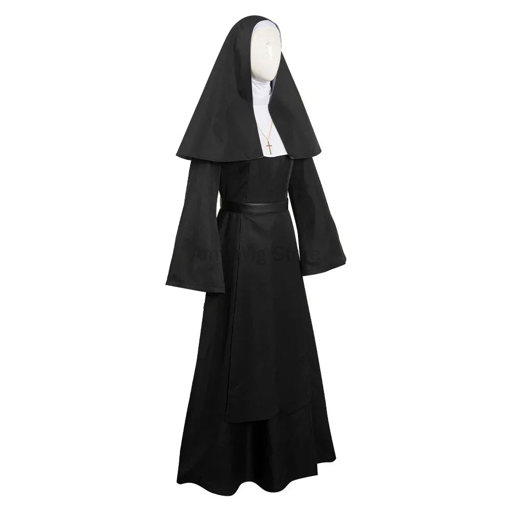 New Halloween Masquerading Parties Adult Cosplay Pastors and Performance Costumes for Priests Nuns